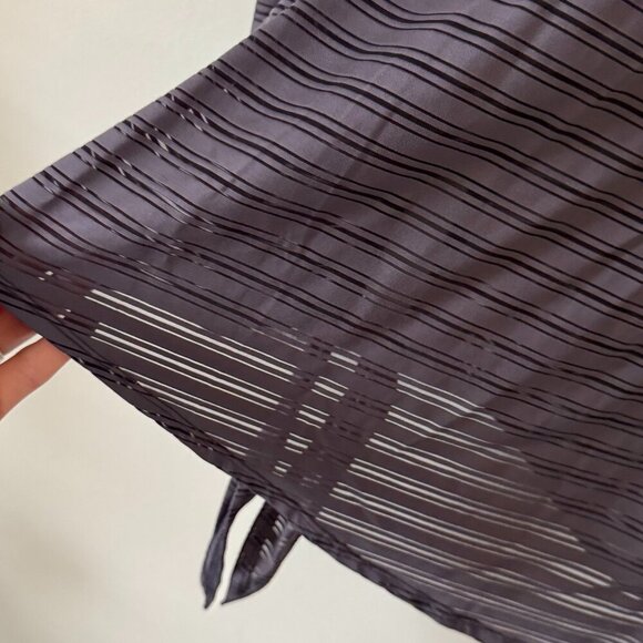 Lululemon Tie Your Practice Long Sleeve *Stripe Moonwalk - Picture 8 of 12